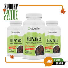 Cargar imagen en el visor de la galería, OFERTA 3 Frascos de Helpzymes®  por $59 usd | Enzimas Digestivas
