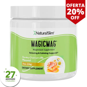 *NUEVO* MagicMag® Honey-Chamomile (Miel y Manzanilla) Anti-Stress Drink | Bebida de Magnesio *Apoyo relajante y calmante