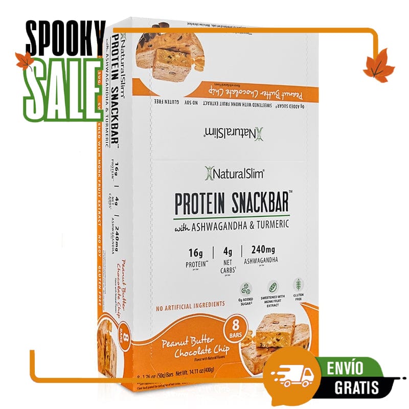 NaturalSlim® Protein Snackbar™ Peanut Butter Chocolate Chip | Barras de proteína