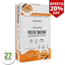 Cargar imagen en el visor de la galería, NaturalSlim® Protein Snackbar™ Peanut Butter Chocolate Chip | Barras de proteína
