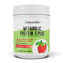 Cargar imagen en el visor de la galería, Metabolic Protein® C-Plus Strawberry | Batida de proteína de “whey” reforzada con Vitamina C de fresa
