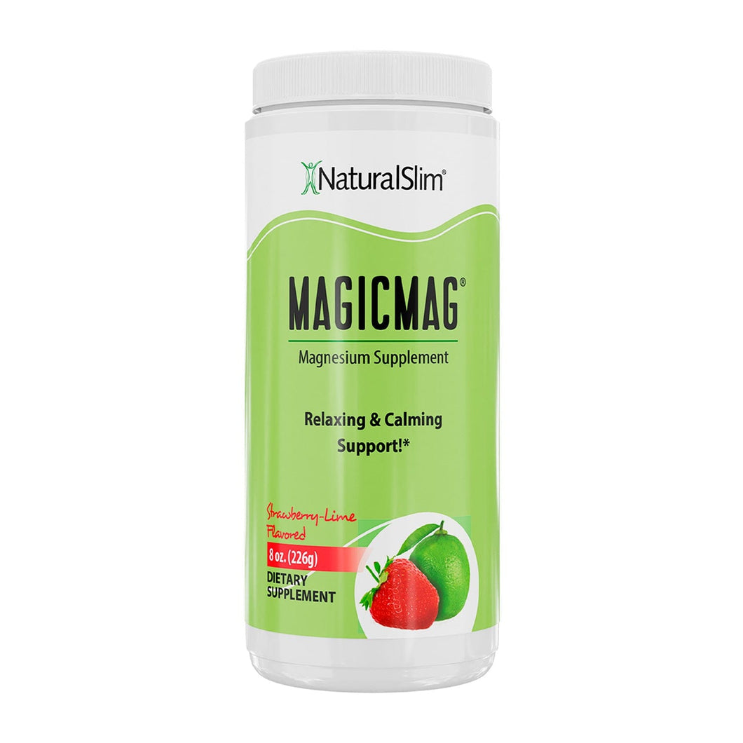 MagicMag® - Anti-Stress Drink | Bebida de Citrato de Magnesio *Sabor Strawberry and Lime (Fresa y Lima)