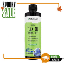 Cargar imagen en el visor de la galería, Flax Oil | Aceite de Lino con Omega 3-6-9
