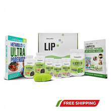 Cargar imagen en el visor de la galería, Kit Limpieza Intestinal Profunda | Envío GRATIS - Good Flora, Helpzymes, Glucotein, Folleto Educativo y Libro de Frank Suárez
