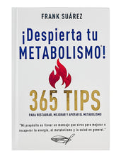 Cargar imagen en el visor de la galería, NUEVO Libro ¡Despierta tu Metabolismo! 365 Tips para Restaurar, Mejorar y Apoyar el Metabolismo
