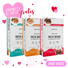 Cargar imagen en el visor de la galería, OFERTA NaturalSlim® Protein Snackbar™ Barras de proteína - Compra 2 y lleva 3ra GRATIS
