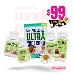 Kit Relax Anti-Estrés  | Envío GRATIS - MagicMag, Kadsorb, Stress Defender, RelaxSlim y Libro de Frank Suárez