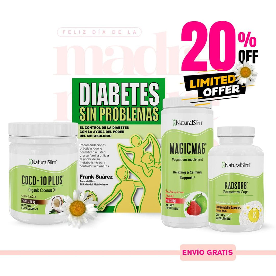 Oferta Especial: Dúo Dinámico + Coco10 Plus + Libro Diabetes Sin Problemas Versión Profesional | Envío GRATIS