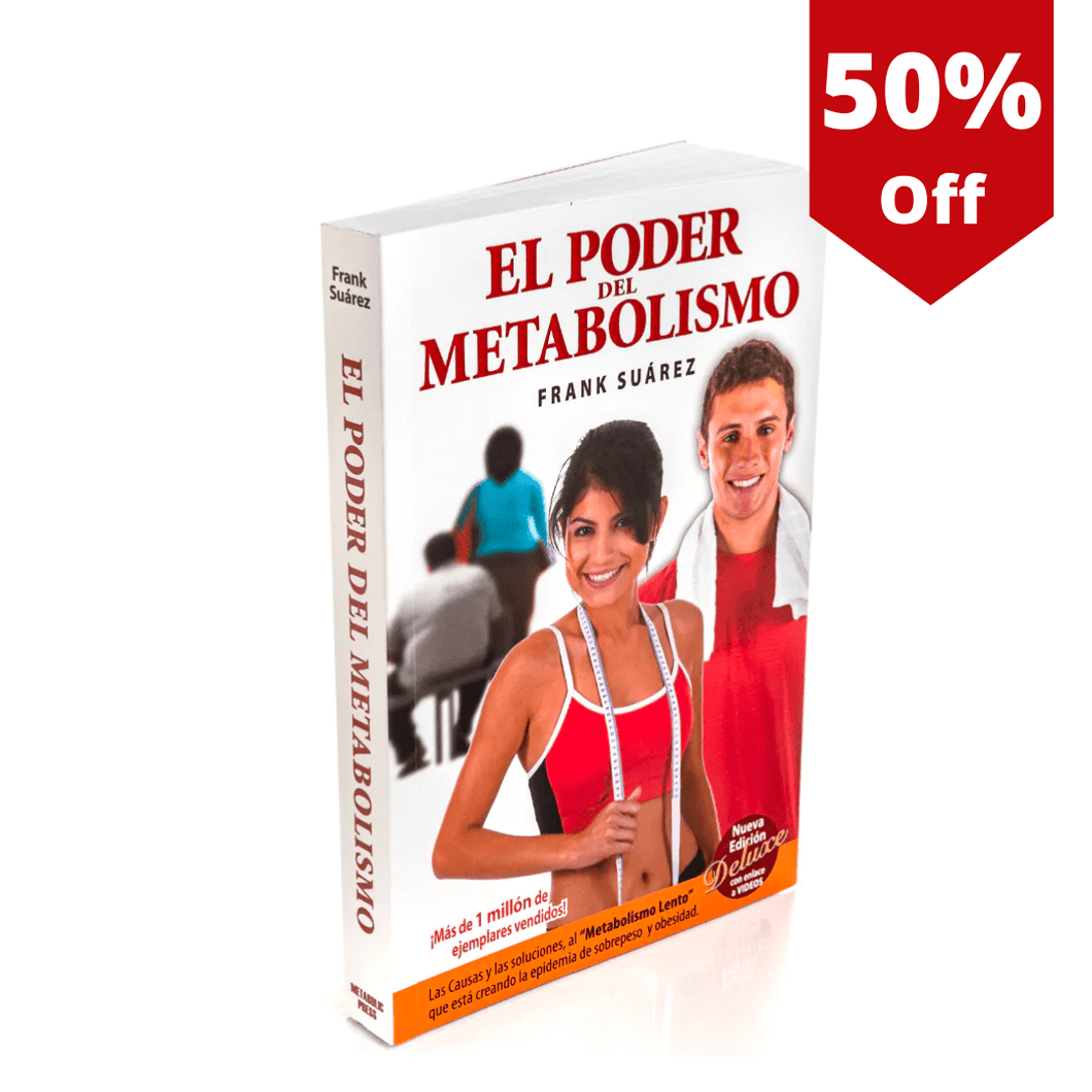 Libro El Poder del Metabolismo de Frank Suárez | Restaura el Metabolismo – NaturalSlim Store