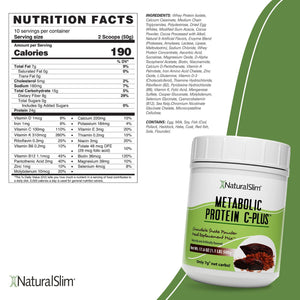 Metabolic Protein C-Plus™  Chocolate | Batida