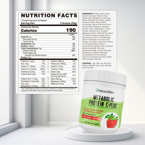 Metabolic Protein C-Plus™  Strawberry | Batida