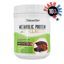 Cargar imagen en el visor de la galería, METABOLIC PROTEIN® with COLLAGEN CHOCOLATE -  Batida de proteína de “whey” sabor a Chocolate con Colágeno
