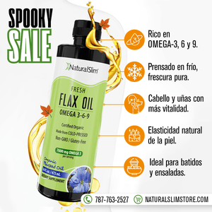 Flax Oil | Aceite de Lino con Omega 3-6-9