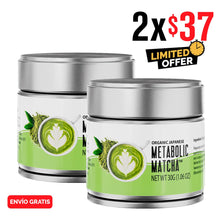 Cargar imagen en el visor de la galería, Metabolic Matcha™ Tea | Té Matcha Orgánico
