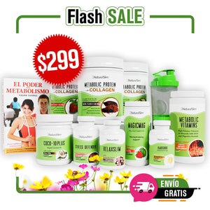 Speed Package de NaturalSlim® | Envío GRATIS - Suplementos esenciales para un mes