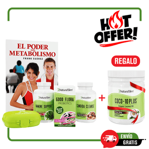 Candiseptic® Kit - Limpieza de Hongo Candida Albicans y libro de Frank Suárez  | Envío GRATIS