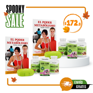 ¡Oferta Especial! 2 Candiseptic® Kits – 20 % OFF en el segundo | Limpieza de Hongo Candida Albicans y libro de Frank Suárez | Envío GRATIS