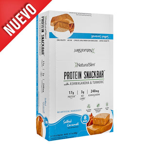 NaturalSlim® Protein Snackbar™ Salted Caramel | Barras de proteína