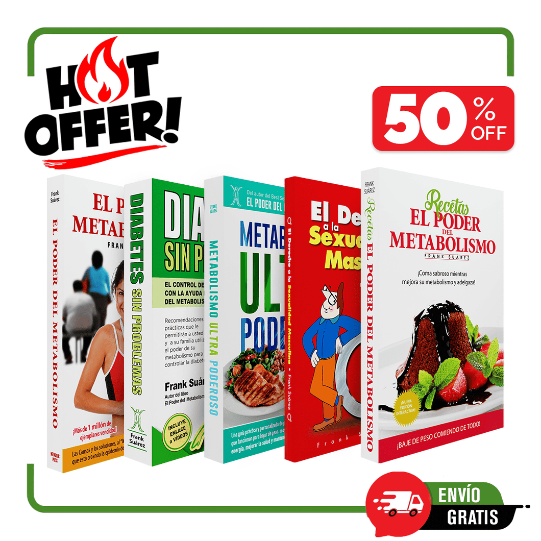 50% OFF - Colección de Libros de Frank Suárez