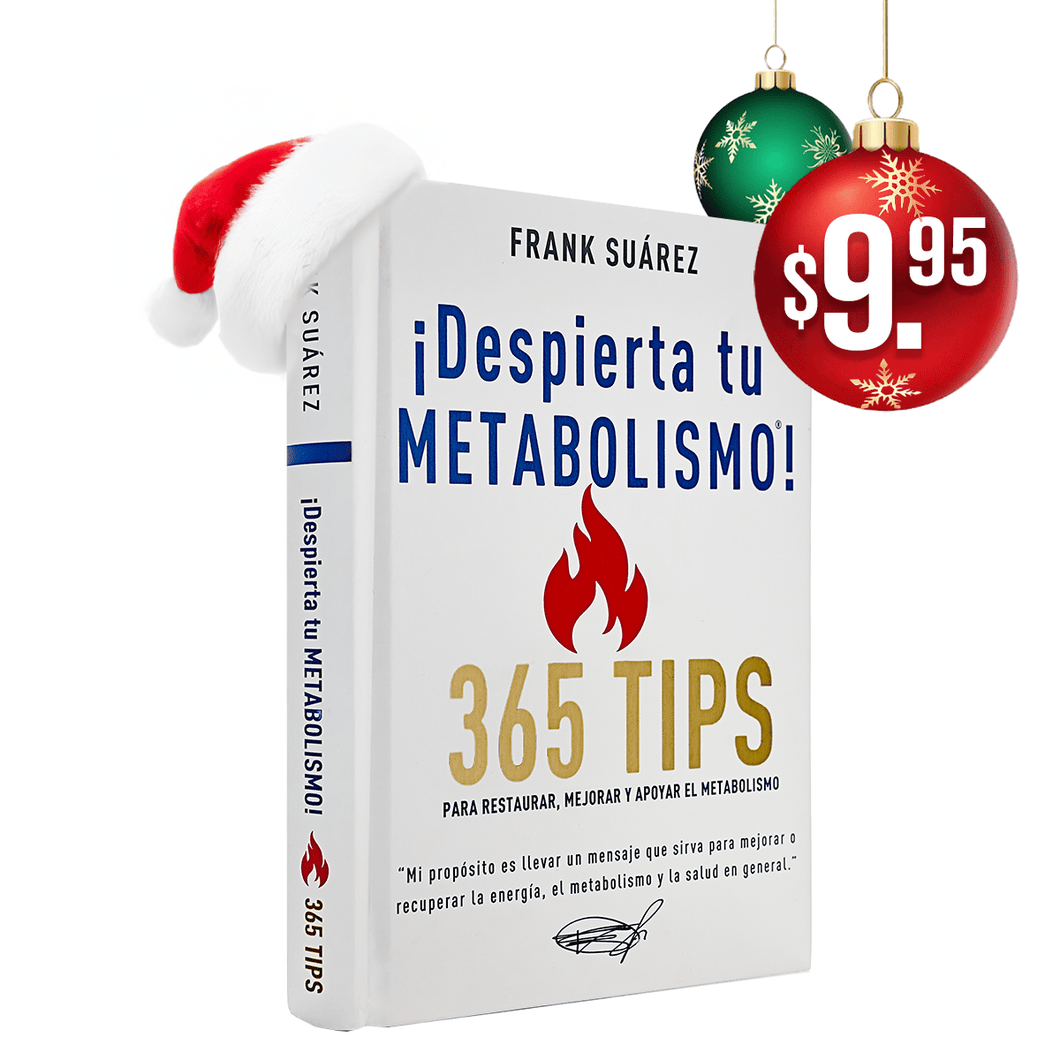 NUEVO Libro ¡Despierta tu Metabolismo! 365 Tips para Restaurar, Mejorar y Apoyar el Metabolismo