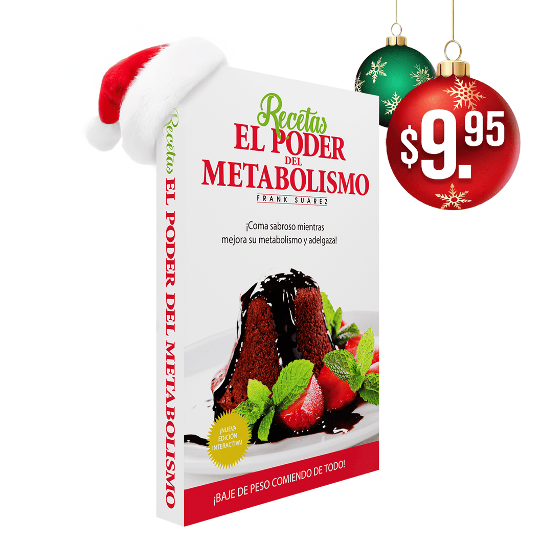 Libro Recetas El Poder del Metabolismo de Frank Suárez +275 Recetas