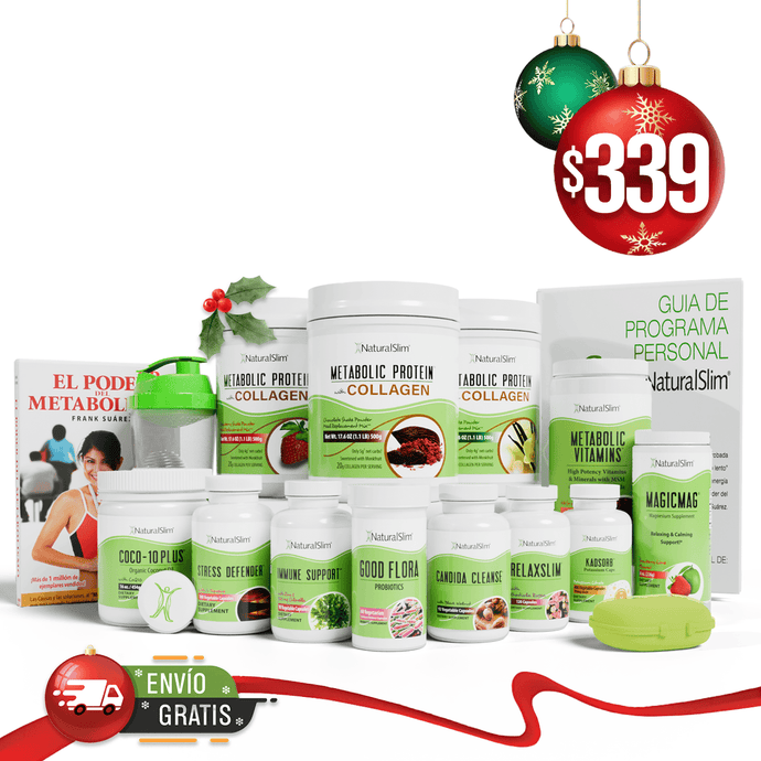 Programa Personal de NaturalSlim® | Envío GRATIS | Oferta Todo Incluido Guia y Consultas de Progreso con un Consultor Certificado Asignado