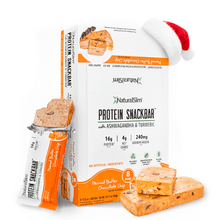 Cargar imagen en el visor de la galería, NaturalSlim® Protein Snackbar™ Peanut Butter Chocolate Chip | Barras de proteína
