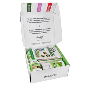 Kit Limpieza Intestinal Profunda | Envío GRATIS - Good Flora, Helpzymes, Glucotein, Folleto Educativo y Libro de Frank Suárez