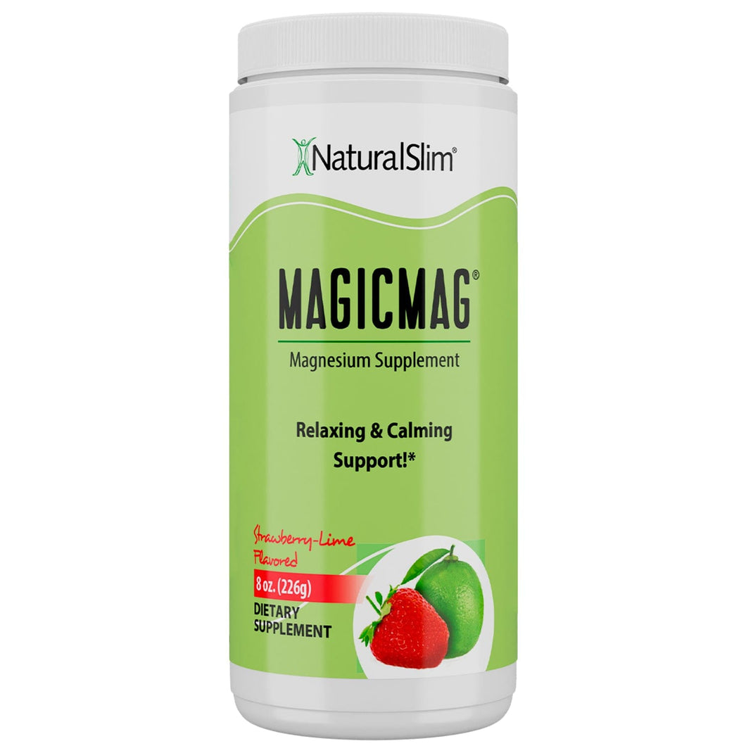 MagicMag® - Anti-Stress Drink | Bebida de Citrato de Magnesio *Sabor Strawberry and Lime (Fresa y Lima)