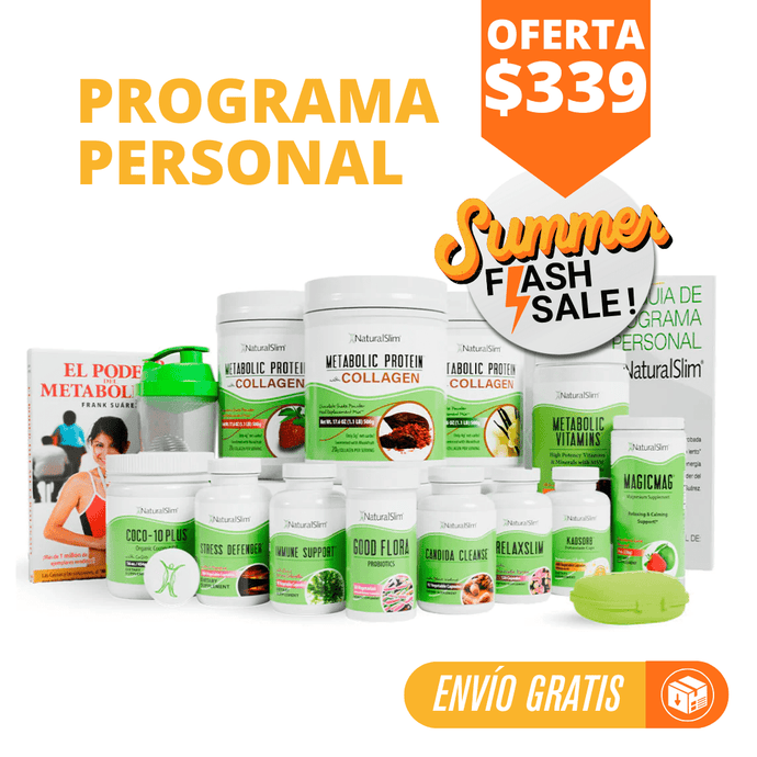 Programa Personal de NaturalSlim® | Envío GRATIS | Oferta Todo Incluido