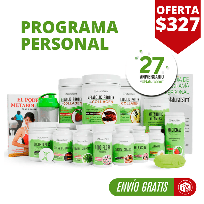 Programa Personal de NaturalSlim® | Envío GRATIS | Oferta Todo Incluido
