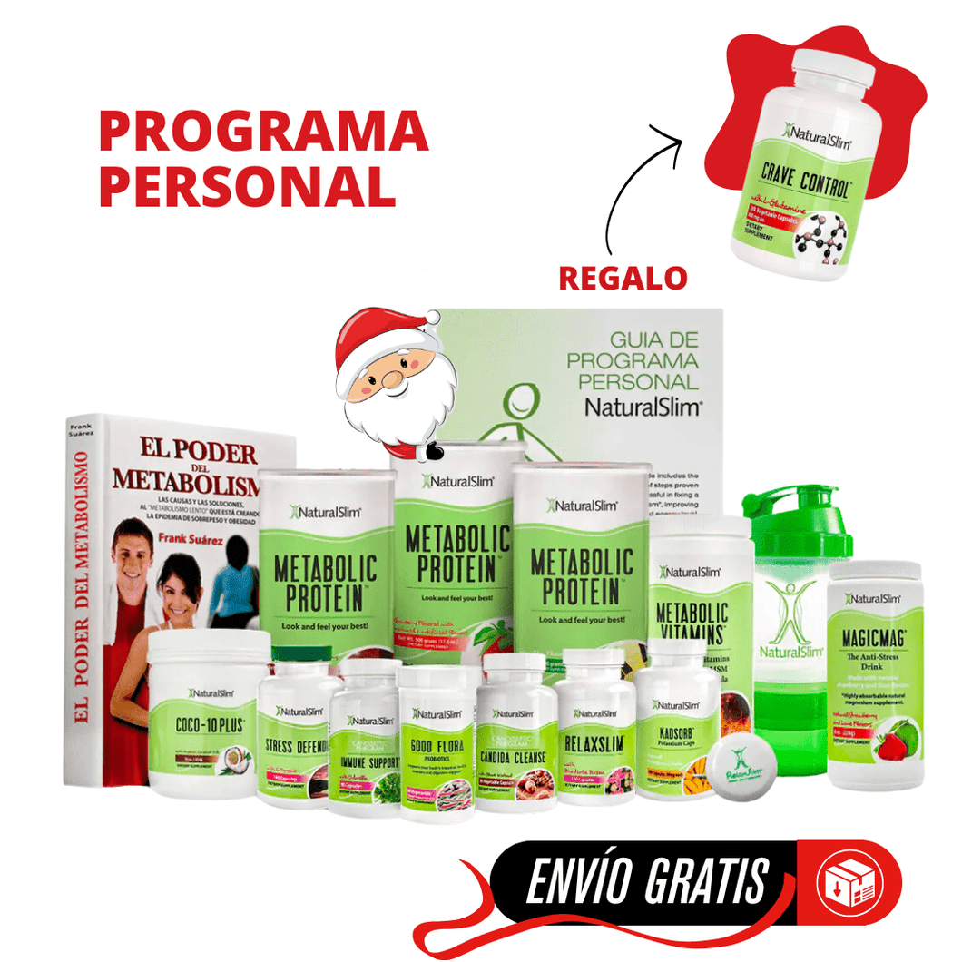 Programa Personal de NaturalSlim® | Envío GRATIS | Oferta Todo Incluido + REGALO Crave Control