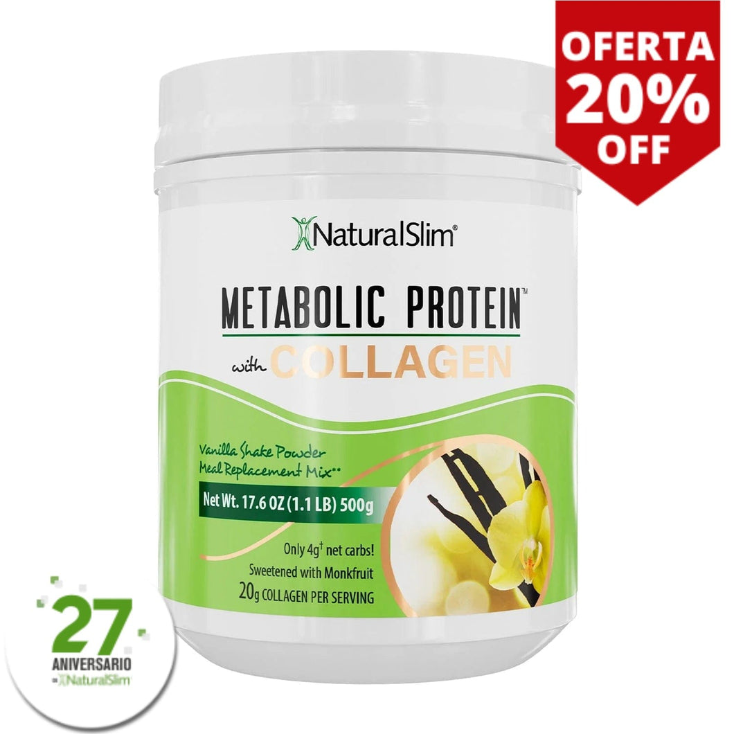 METABOLIC PROTEIN™ COLLAGEN - VANILLA | Vainilla con Colágeno