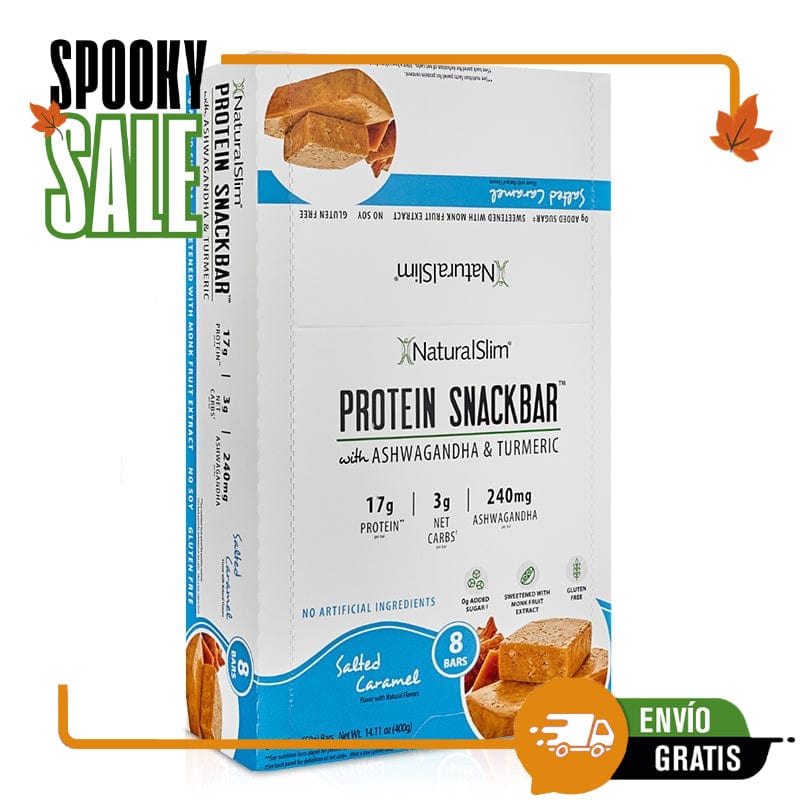 NaturalSlim® Protein Snackbar™ Salted Caramel | Barras de proteína