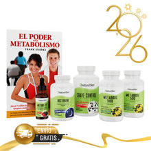 Cargar imagen en el visor de la galería, Super Booster™ Kit | Metab-12®, MetabOil®, Noctiburn® &amp; Crave Control™ | Envío Gratis
