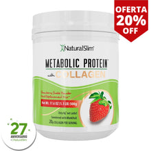 Cargar imagen en el visor de la galería, METABOLIC PROTEIN™ COLLAGEN - STRAWBERRY | Fresa con Colágeno
