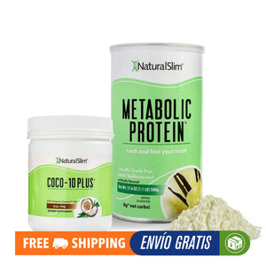 Metabolic Protein™ Vanilla y Coco-10 Plus™ V