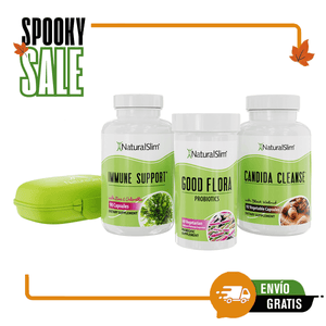 Candiseptic® - Limpieza de Hongo Candida Albicans - Sin Libro - Solo Suplementos