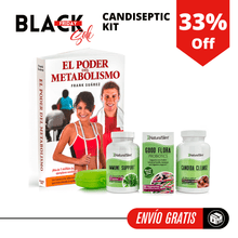 Cargar imagen en el visor de la galería, Candiseptic® Kit - Limpieza de Hongo Candida Albicans y libro de Frank Suárez  | Envío GRATIS
