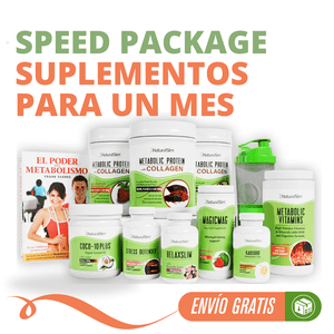 Speed Package de NaturalSlim® | Envío GRATIS - Suplementos esenciales para un mes