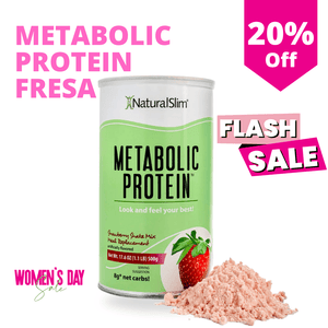 20% OFF Metabolic Protein™ Strawberry | Batida de Fresa de Proteína de Whey