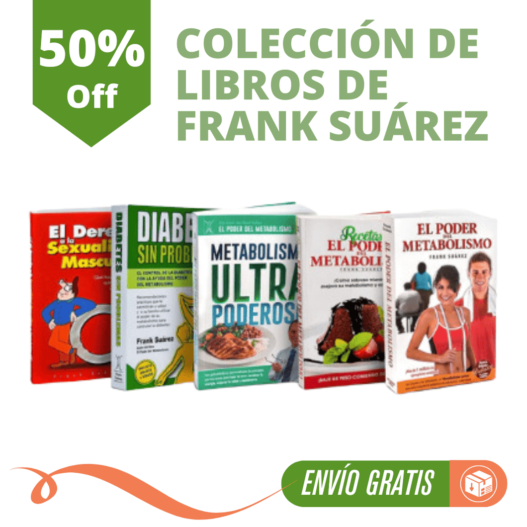 50% OFF - Colección de Libros de Frank Suárez