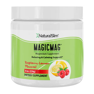 *NUEVO* MagicMag® Rasberry-Lemon (Frambuesa-Limón) Anti-Stress Drink | Bebida de Magnesio *Apoyo relajante y calmante