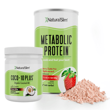 Cargar imagen en el visor de la galería, Metabolic Protein™ Strawberry y Coco-10 Plus™ V
