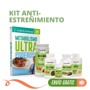 Kit Anti-Estreñimiento  | Envío GRATIS - Constipend, MagigMag, Good Flora, Helpzymes, Kadsorb y Libro de Frank Surez