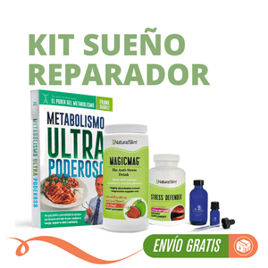Kit Sueño Reparador  | Envío GRATIS - MagicMag, Stress Defender, Passivoil y Libro de Frank Suárez