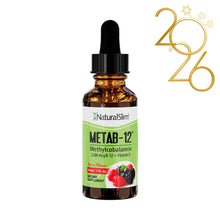 Cargar imagen en el visor de la galería, METAB-12® | Liquid Vitamin B-12 (methylcobalamin) + Vitamin D | Vitamina B-12 y D
