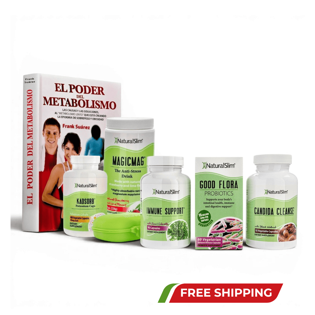 Kit+Libro Candiseptic Kit, MagicMag y Kadsorb | Limpieza de Hongo Candida Albicans & Duo Dinámico | Envío GRATIS El-poder-del-metabolismo-frank-suarez adelgazar naturalmente metabolismotv unimetab candiseptic kit de candida mejorar el metabolismo y la salud