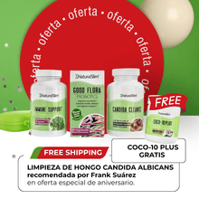 Cargar imagen en el visor de la galería, Kit OFERTA - Candiseptic® Kit + Coco-10 Plus® de regalo El-poder-del-metabolismo-frank-suarez adelgazar naturalmente metabolismotv unimetab candiseptic kit de candida mejorar el metabolismo y la salud
