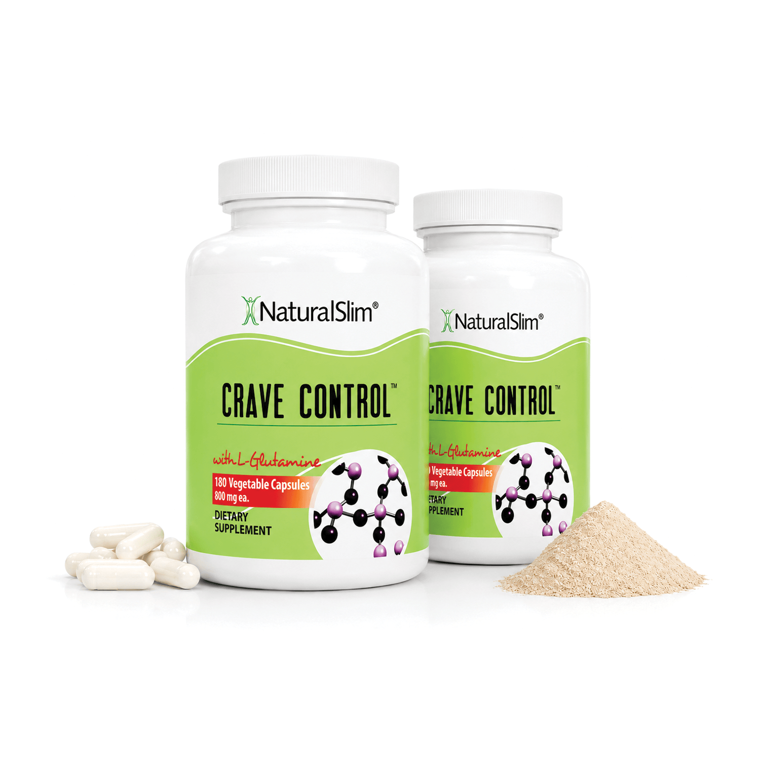 2 Frascos Crave Control™ Crave Control™ | Control de los Antojos con L-Glutamina y Tiamina (Vitamina B1) El-poder-del-metabolismo-frank-suarez adelgazar naturalmente metabolismotv unimetab candiseptic kit de candida mejorar el metabolismo y la salud